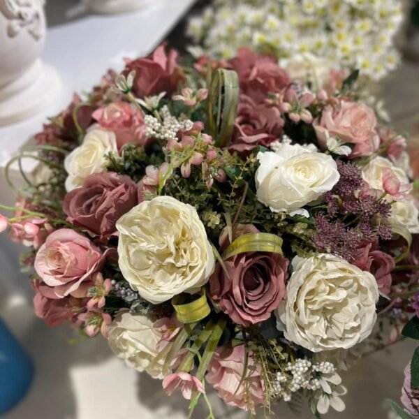 Vintage Pudra Buketi