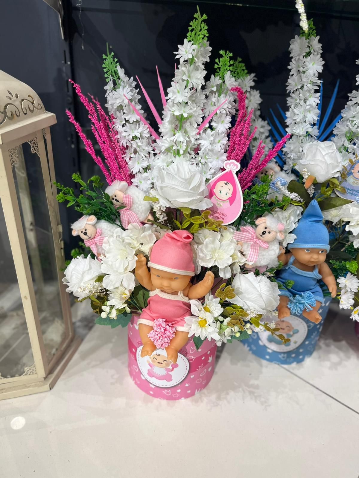 Bebek Çiçek Aranjmanı - Görsel 3