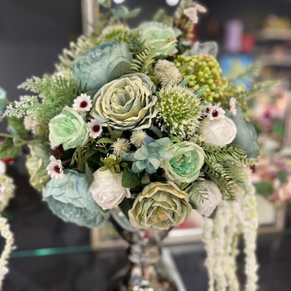 Zümrüt Pastel Yapay Aranjman